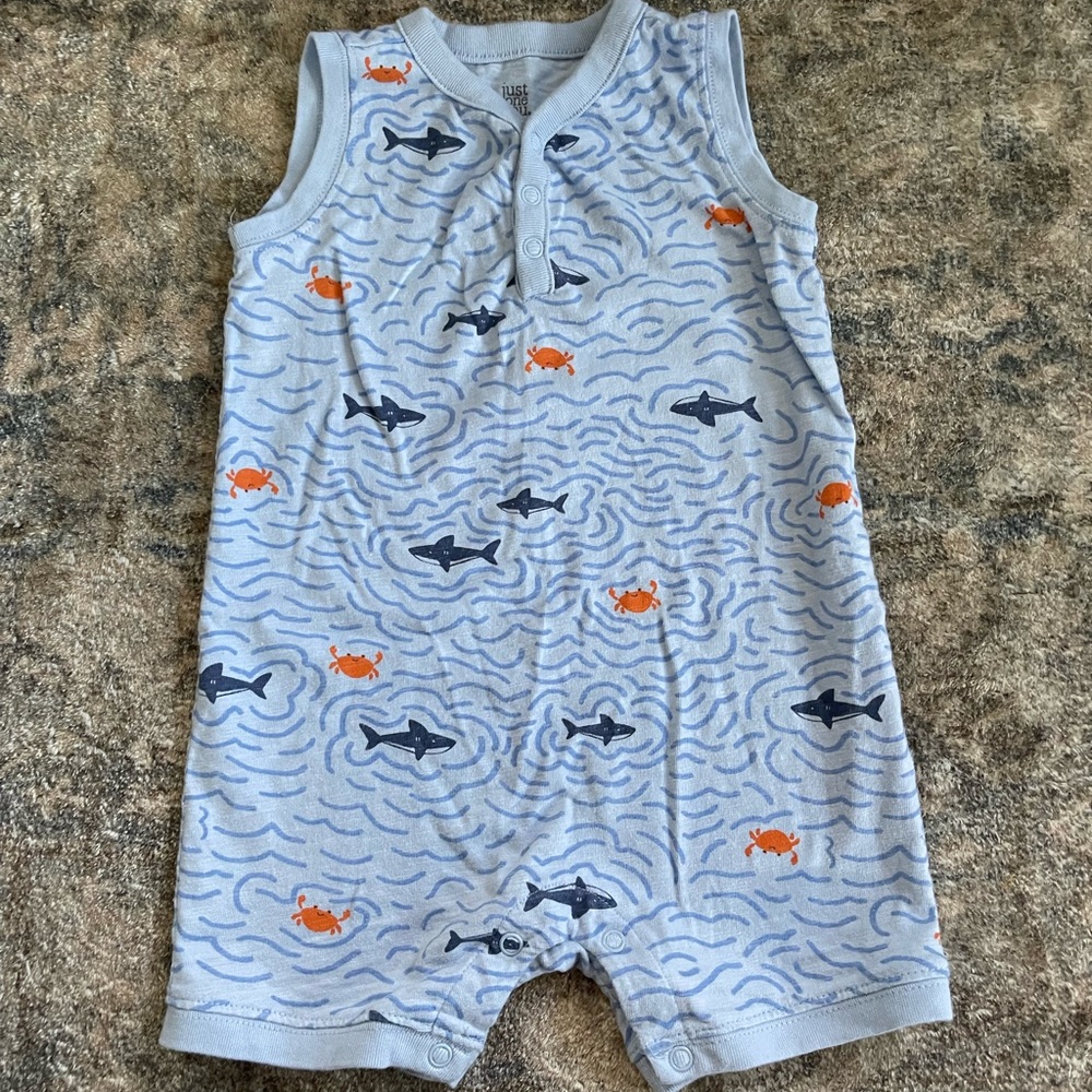 NWOT Carters baby boy romper